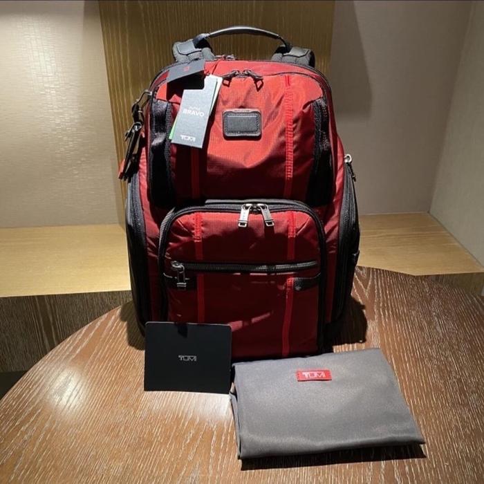 Tumi Alpha Bravo Backpack Original , gratis emboss nama