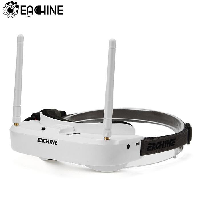 Eachine EV100 720*540 5.8G 72CH FPV Goggles With Dual Antennas Fan