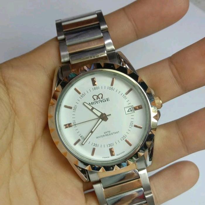 Mirage Jam Tangan Sporty Combi Original Model 7542 Tahan Air dengan Desain Elegan dan Tampilan Jelas