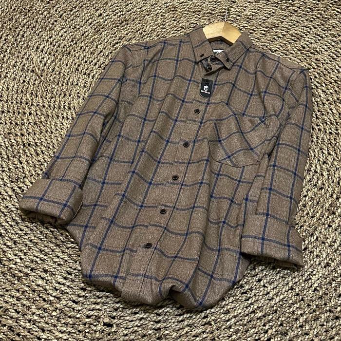 KEMEJA FLANEL LENGAN PANJANG PRIA PREMIUM QUALITY EXCLUSIVE QQ18