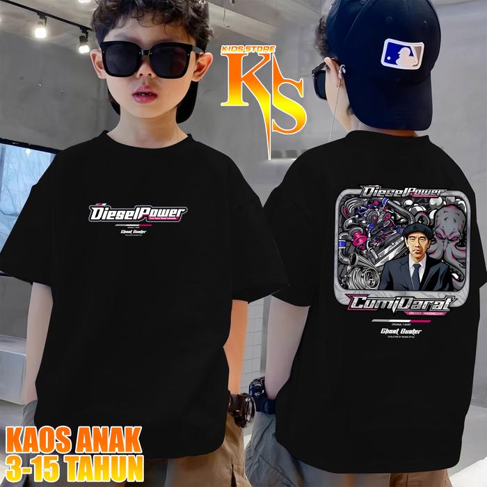 Kaos Anak Diesel Power Turbo Machine Cumi Cumi Darat Diesel Gank Baju Racing Mekanik Disel War 2KD I