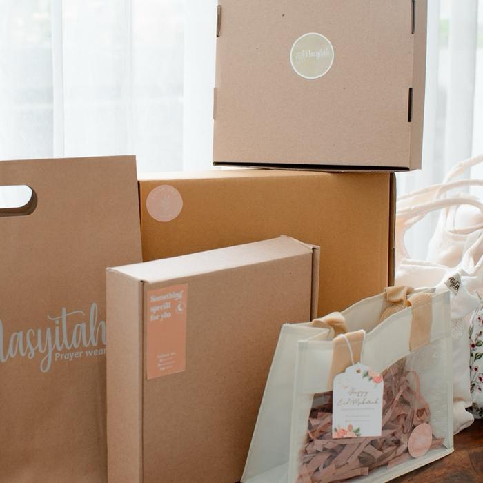 Masyitah Wear Packaging Hampers