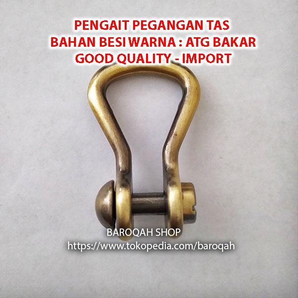 SPECIAL Pengait Pegangan Tas Bahan Besi Warna ATG Bakar Good Quality - Import