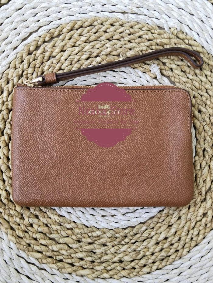 Wristlet kecil untuk wanita F58032 saddle