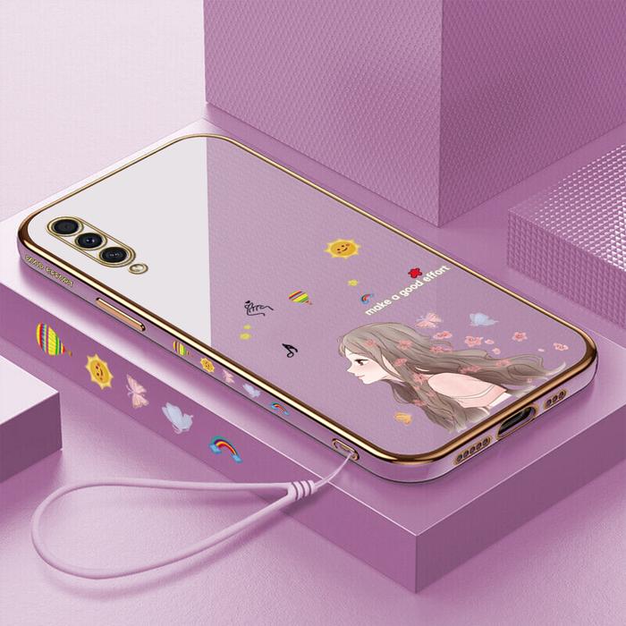Hontinga Casing Ponsel Samsung Galaxy A50, A30S A50S Fashion Lucu