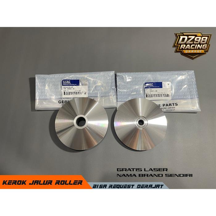 Pulley Puly Rumah Roller kirian custom SEMUA MATIC YAMAHA NMAX 155 AEROX 155 LEXI 125 XMAX 250 MIO M