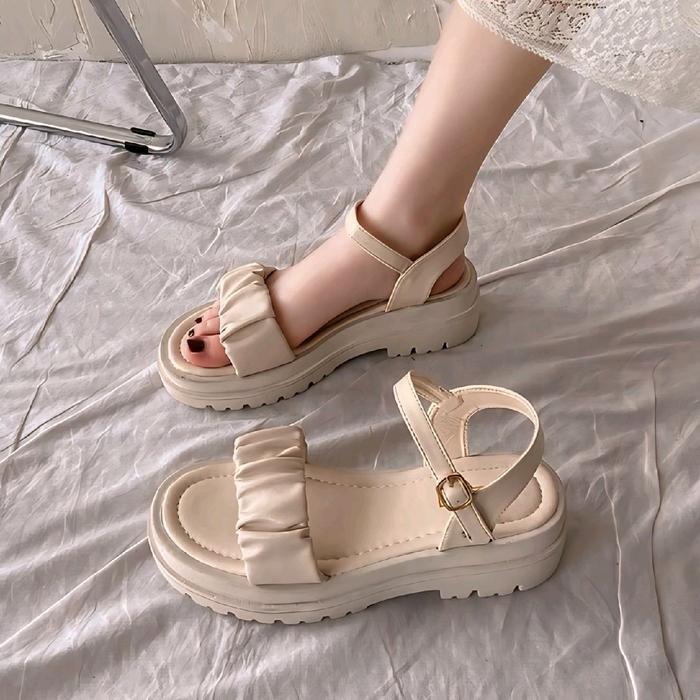 Nona Sandal Tali Korea_Fashion Wanita Terbaru