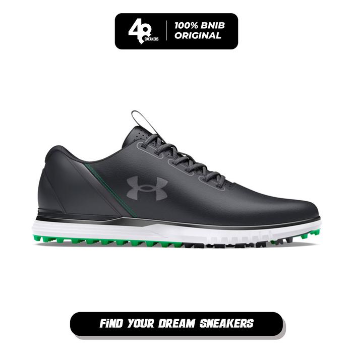 Sepatu Golf Pria Under Armour Charged Medal Black (3025380-001) Original