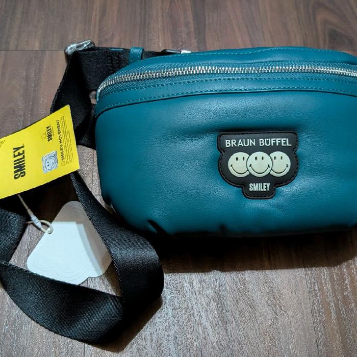 Tas Braun Buffel smiley Selempang Pria Slingbag original
