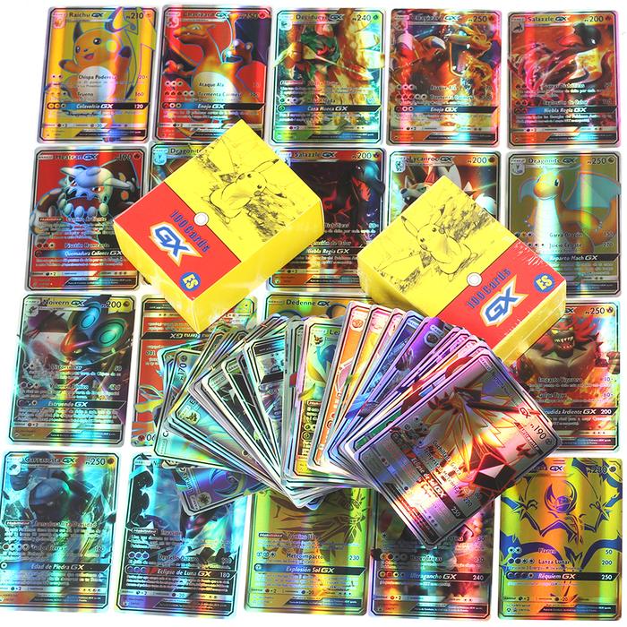 Pokemon Cards Spanish Shining Cartas Pokemon Espanol Game TAG TEAM