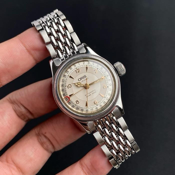 Jam Tangan Oris Big Crown Pointer Date 01-403-7776 Jam Militer Otomatis