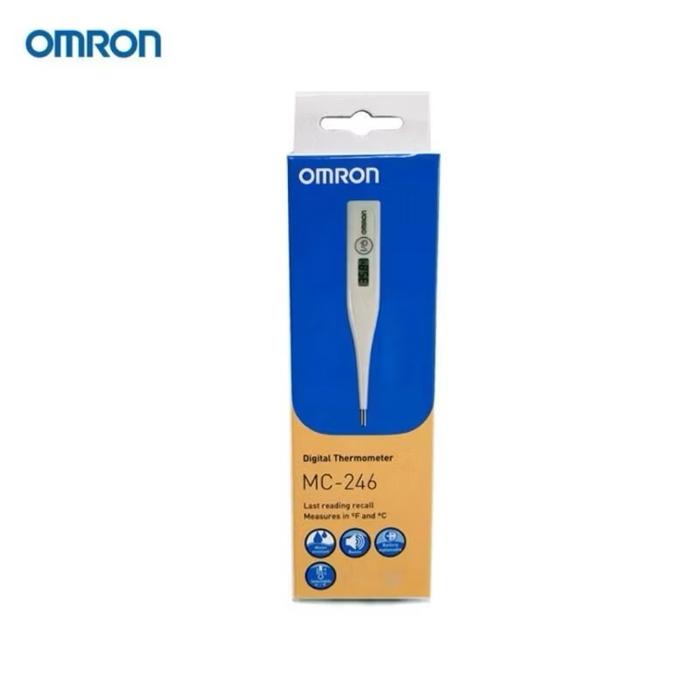 ORIGINAL GARANSI OMRON Termometer MC245 / MC246 Thermometer Digital MC 245 / 246 Pengukur Suhu