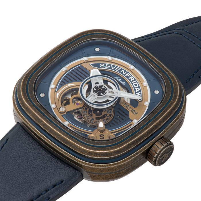 Sevenfriday Ps1/04 Official Jam Tangan Automatic Yc Iii Biru Limited