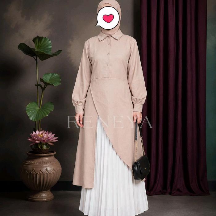 Revana Tunik | Tunik Wanita | Tunik Busui Friendly | Tunik Muslimah | Atasan Kerja | Atasan Kuliah |