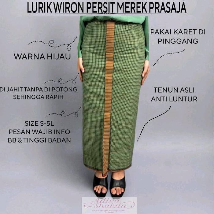 LURIK PSR SARUNG / WIRON BHAYANGKARI PERSIT JALASENASTRI SUDAH JADI BAWAHAN SAJA