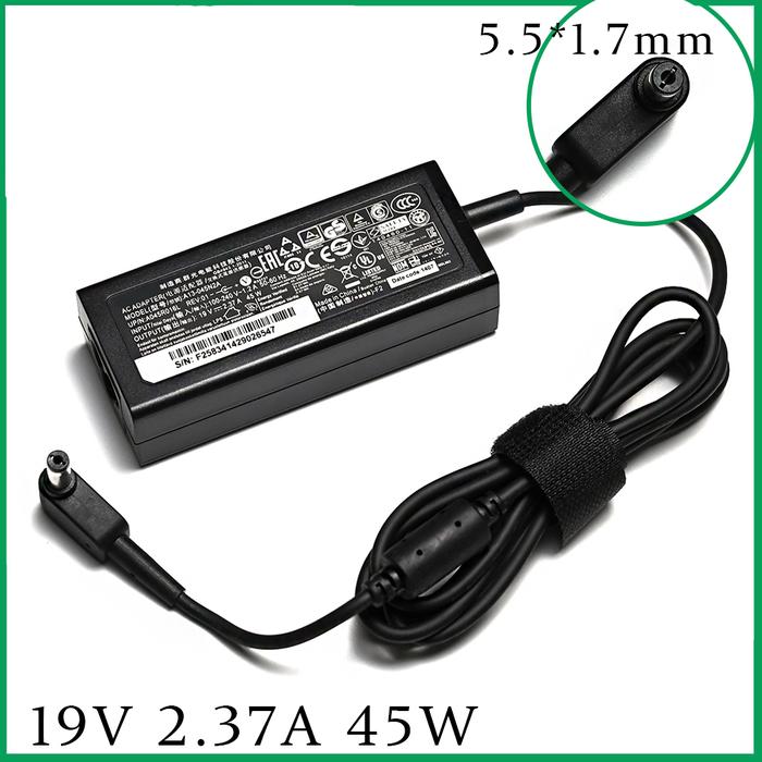 19V 2.37A 45W 5.5*1.7mm A13-045N2A Laptop Adapter Charger for Acer