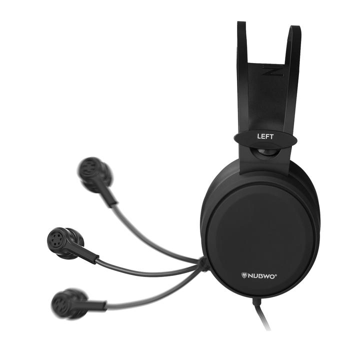 NUBWO N7 3.5mm Wired Gaming Headset Deep Bass Headphones On Ear