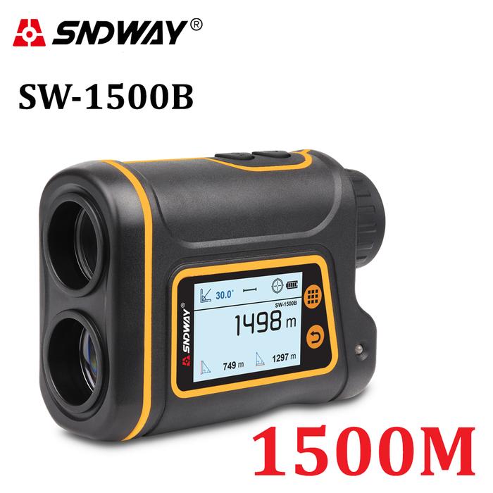 SNDWAY Telescope Laser Range Finder Digital Distance Meter Hunting