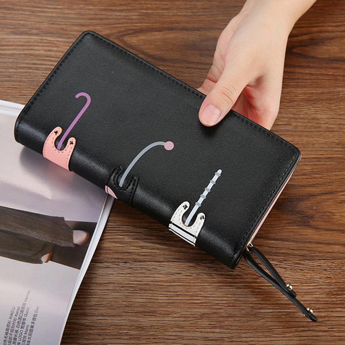 COD BAYAR DITEMPAT 02DW Dompet Wanita Panjang Kartu Dan Uang Dompet HP Anti Air Waterproof ORIGINAL 