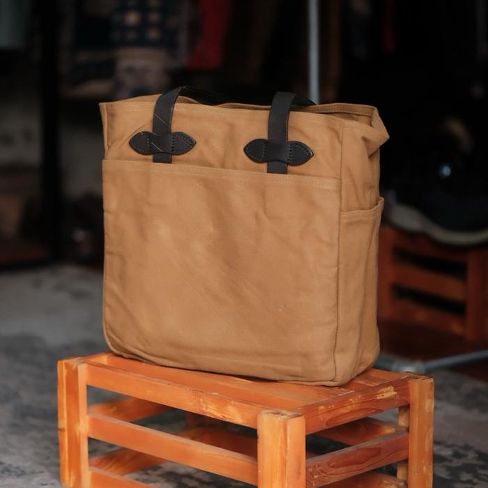 Filson Tote Bag Tan Original Made In USA
