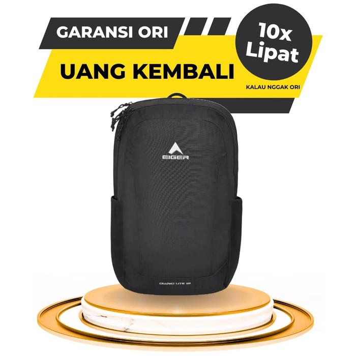 Tas Ransel Daypack Backpack Laptop Eiger Diario Lite 19 L Tas Punggung Pria Cowok Cowo Original Ori