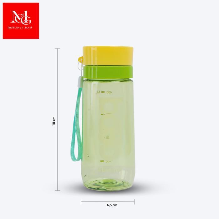 McG - Bayo Water Bottle 400 ML Botol Minum Bertali Simple Minimalist Untuk Kerja, Olahraga Atau Seko