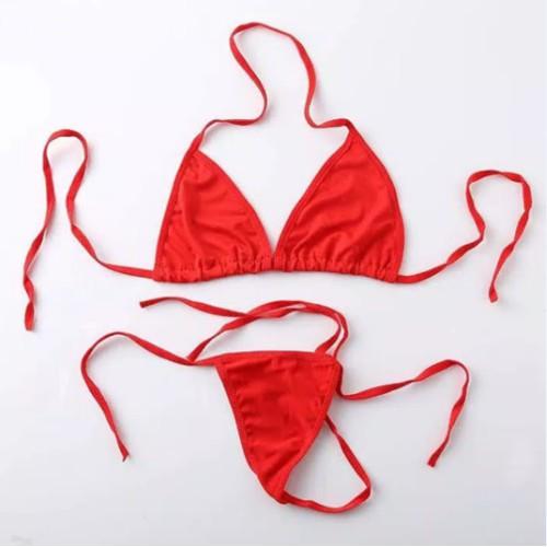 SEXY BRA SET G STRING TALI COSPLAY ANIME TALI THONG BRA LINGERIE WANITA B0260 MURAH