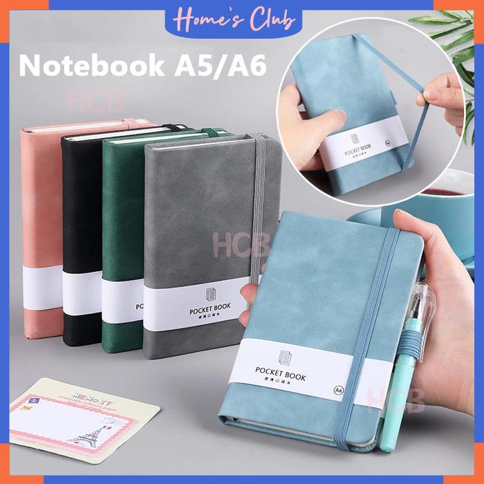 Buku Catatan Aesthetic Notebook A5/A6 Buku Tulis Memo 100 Lembar