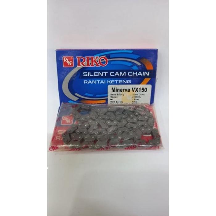 Original RIKO Rantai keteng Motor Minerva 150 VX R150 Sachs X-Road 150S kamprat Silent Timing Chain 