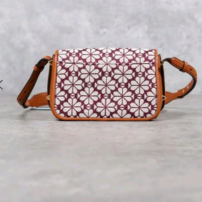 Ks jacquard everything flap crossbody