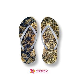 Sendal Jepit Dewasa Perempuan Batik Titik
