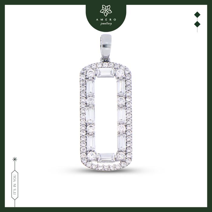 Liontin Emas White Gold 17K Diamora DL-28 Amero Jewellery