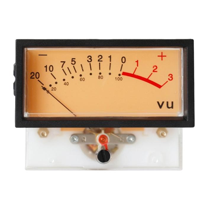 VU-Meter Header Audio-DB Level Header Power Amplifier-Level