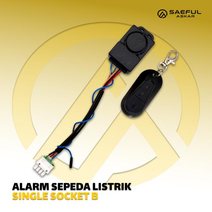 Set Remote Alarm Sepeda Listrik Anti Maling / Skuter Listrik / Universal