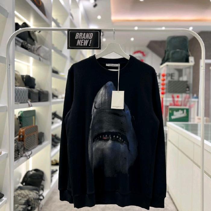 Givenchy Shark Logo Crewneck