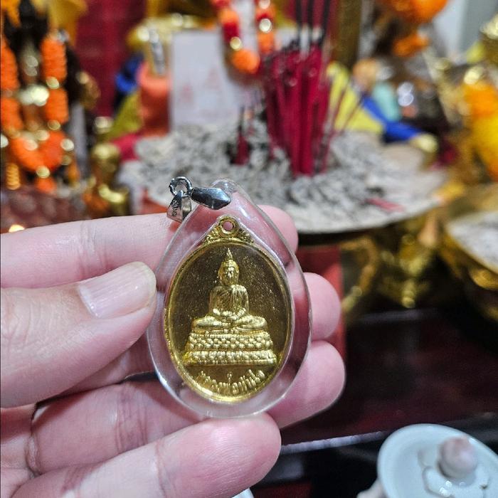 LIONTIN AMULET BUDDHA THAILAND BLESSING