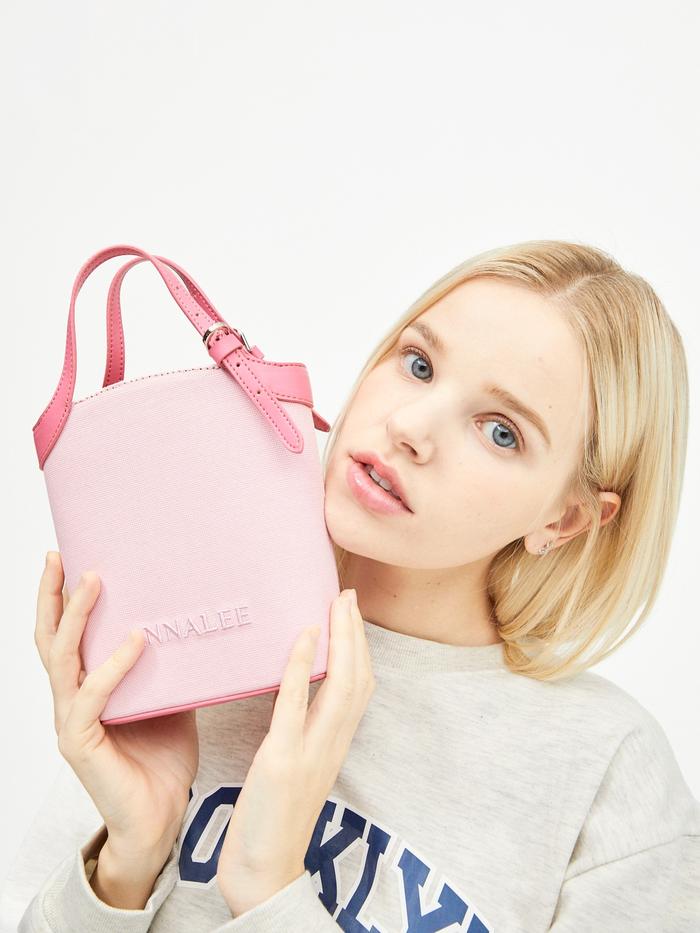 ANNALEE Aileen Canvas Bag S / Pink