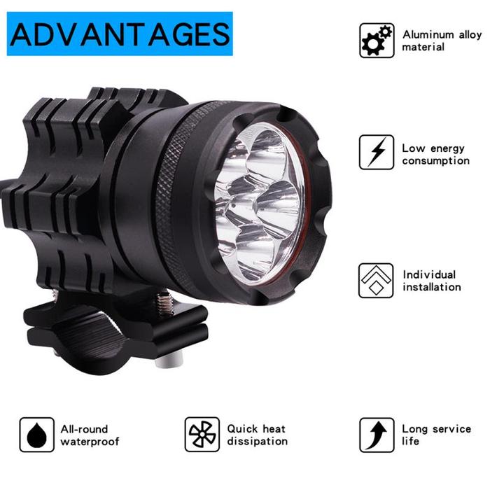 Fog Lamp Dc9v-48v Durable Waterproof Practical Universal Car Supplies