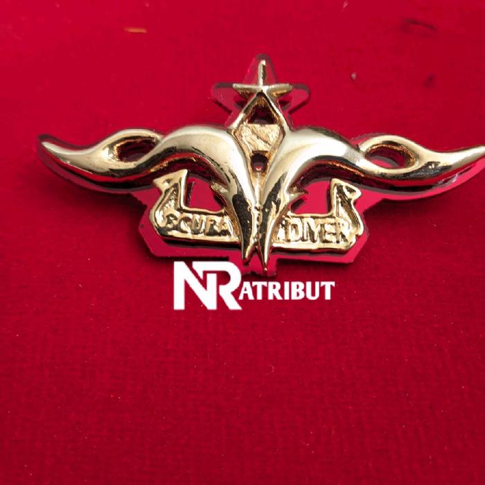 Bros pin wing scuba diver Possi Bintang 1