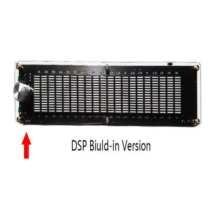 1pc Music Spectrum Indicator For EQ VU Meter Audio Level LED Display USB Set 250*50*20 Mm Electrica
