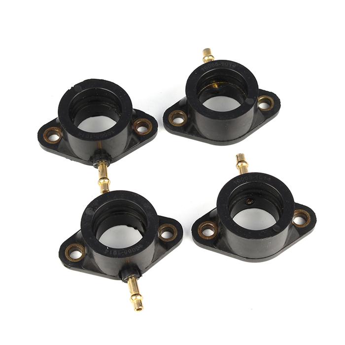 4Pcs Motorcycle Carburetor Intake Manifold Joint For Kawasaki KZ1000