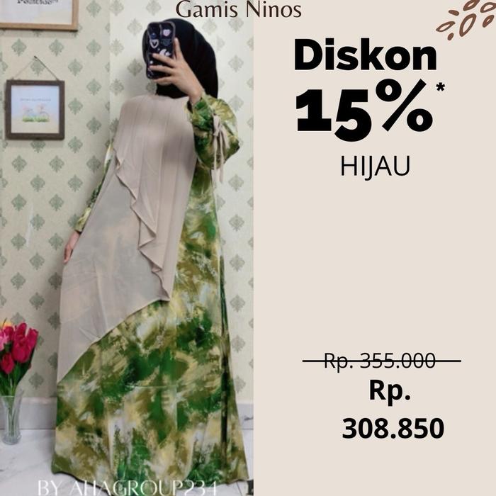 Rekomendasi Gamis Lebaran - Rekomendasi Gamis Murah - Gamis Simple - Gamis Lebaran - Gamis Satin Dew
