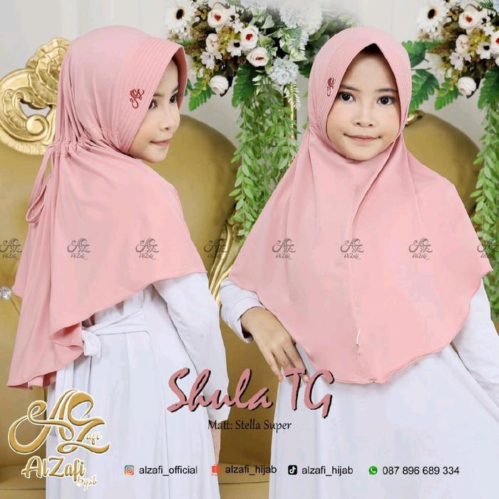 AL ZAFI SHULA TG HIJAB INSTAN ANAK MATT.JERSEY STELLA SUPER BY BUNGA HIJAB