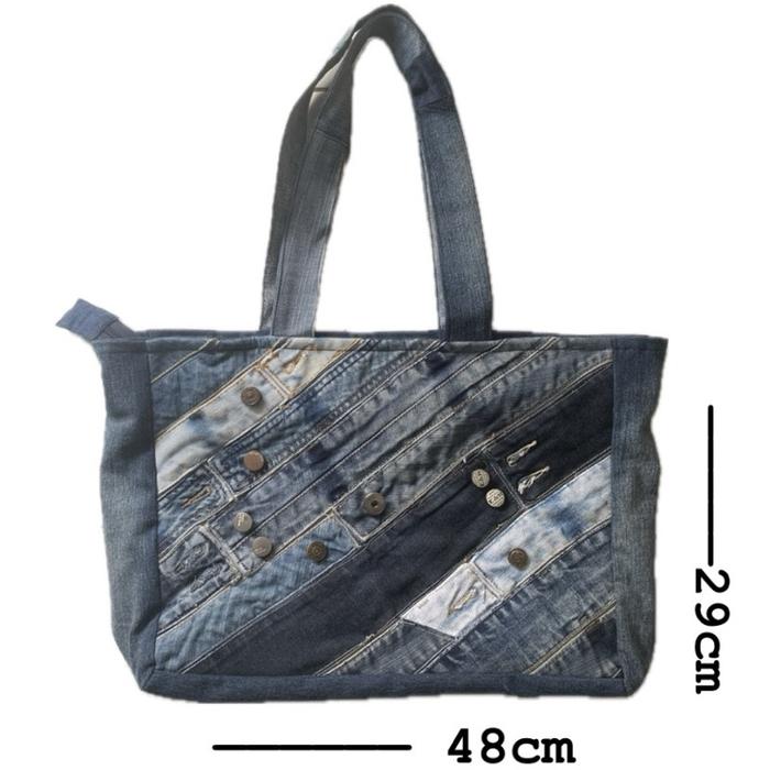 “Penny lane” slingbag dari jeans homemade