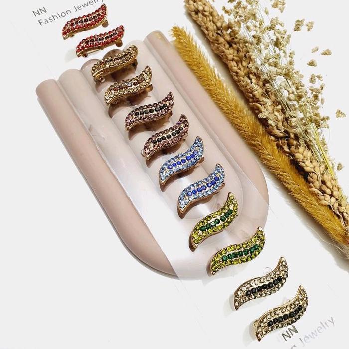 bros dagu mini/bros dagu elegan/bros korea mini (12 pcs ) Aksesoris
