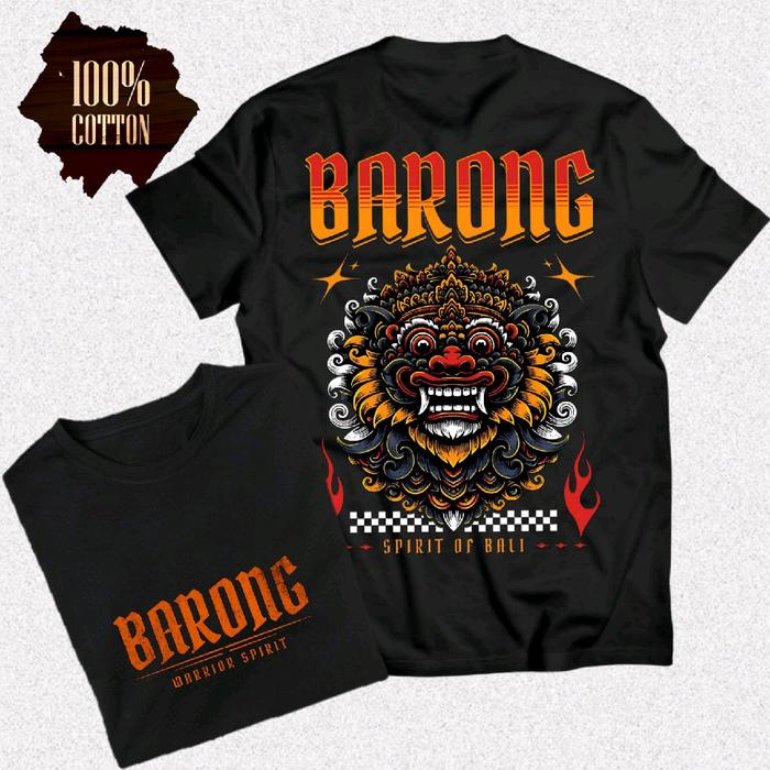 Kaos anak laki laki BARONG SPIRIT OF BAL1/ Baju anak gambar terbaru spirit BARONG/ Fashion anak umur