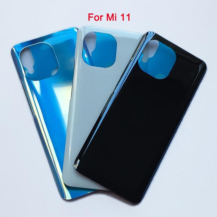 Battery Back Cover For Xiaomi Mi 11 Mi11 Lite 11T Rear Glass 3D Back