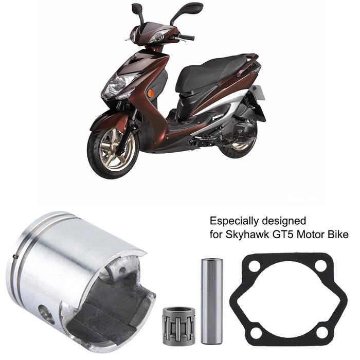 Mesin Sepeda Motor 66cc 80cc Sepeda Motor Silinder Piston Ring Gasket