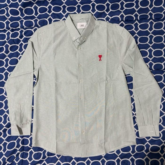 Kemeja AMI Paris hijau size L