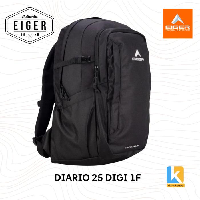 TAS RANSEL EIGER DIARIO DIGI 25 1F Backpack Pria Wanita Sekolah